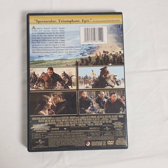 Robin Hood (2010, Unrated Director’s Cut DVD) - Picture 3 of 3